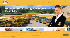 Desktop Screenshot of ito-movers.de